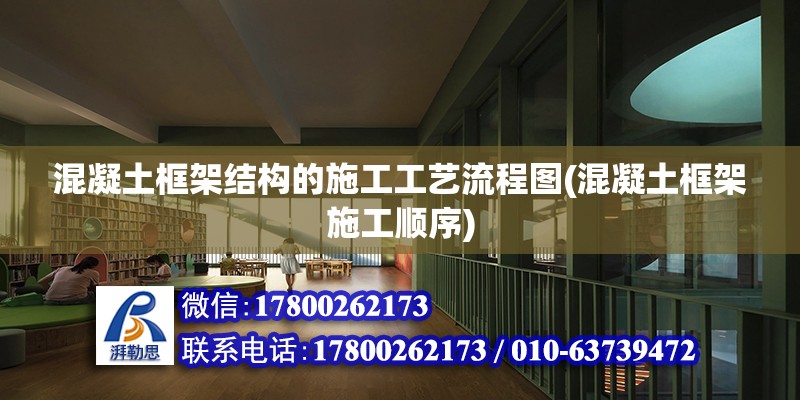 混凝土框架结构的施工工艺流程图(混凝土框架施工顺序)