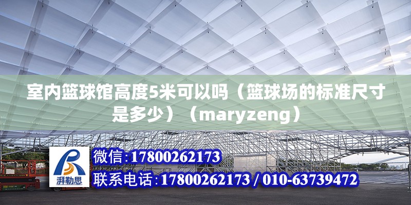 室内篮球馆高度5米可以吗（篮球场的标准尺寸是多少）（maryzeng） 建筑施工图施工