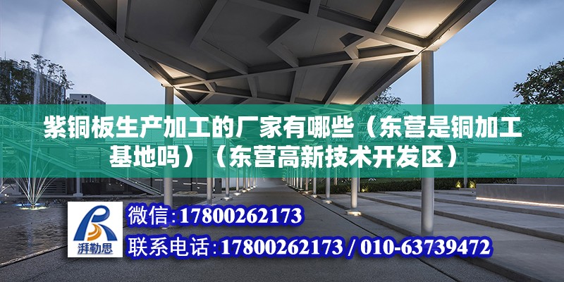 紫铜板生产加工的厂家有哪些（东营是铜加工基地吗）（东营高新技术开发区） 结构工业钢结构施工