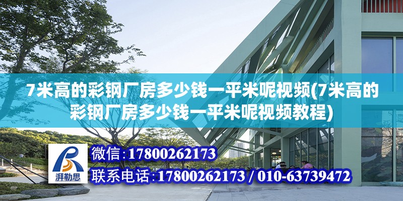 7米高的彩钢厂房多少钱一平米呢视频(7米高的彩钢厂房多少钱一平米呢视频教程)