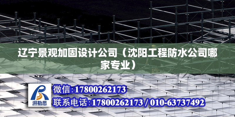 辽宁景观加固设计公司（沈阳工程防水公司哪家专业） 结构桥梁钢结构施工