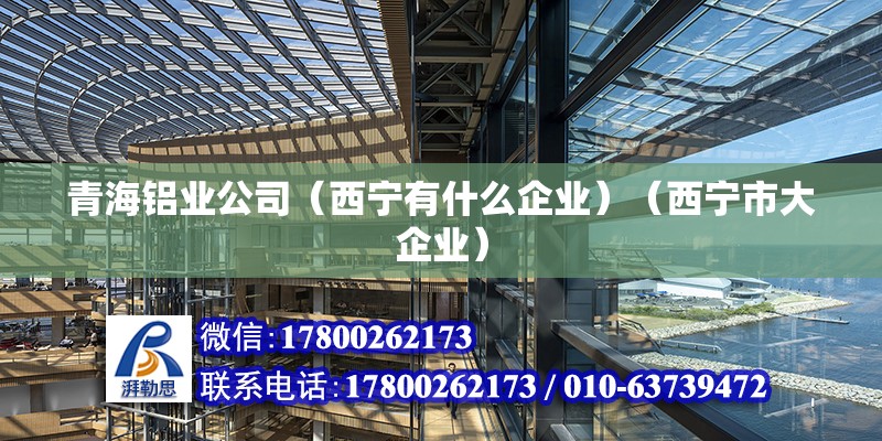 青海铝业公司（西宁有什么企业）（西宁市大企业） 建筑消防设计 第2张