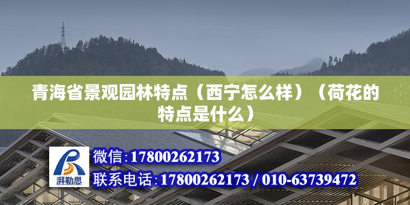 青海省景观园林特点（西宁怎么样）（荷花的特点是什么） 结构地下室设计 第2张