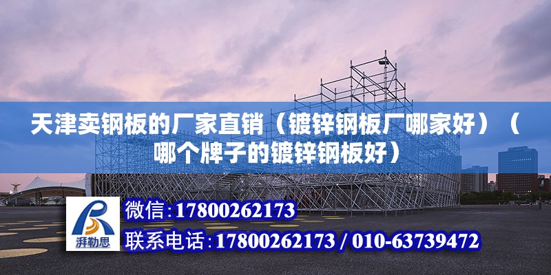 天津卖钢板的厂家直销（镀锌钢板厂哪家好）（哪个牌子的镀锌钢板好） 钢结构异形设计