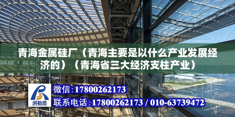 青海金属硅厂（青海主要是以什么产业发展经济的）（青海省三大经济支柱产业） 结构电力行业施工