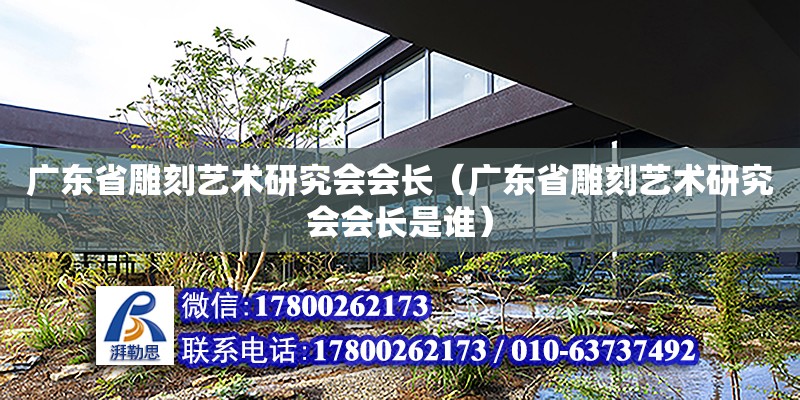 广东省雕刻艺术研究会会长（广东省雕刻艺术研究会会长是谁）