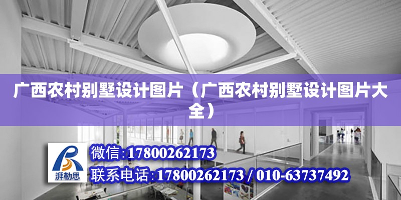 广西农村别墅设计图片（广西农村别墅设计图片大全） 钢结构网架设计