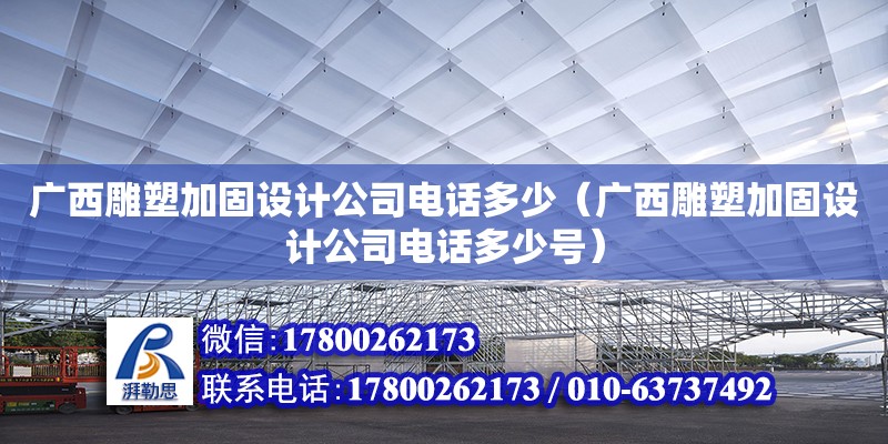 广西雕塑加固设计公司**多少（广西雕塑加固设计公司**多少号）