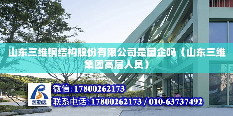 山东三维钢结构股份有限公司是国企吗（山东三维集团高层人员） 北京加固设计