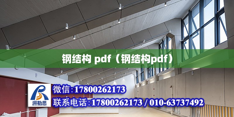 钢结构 pdf（钢结构pdf）