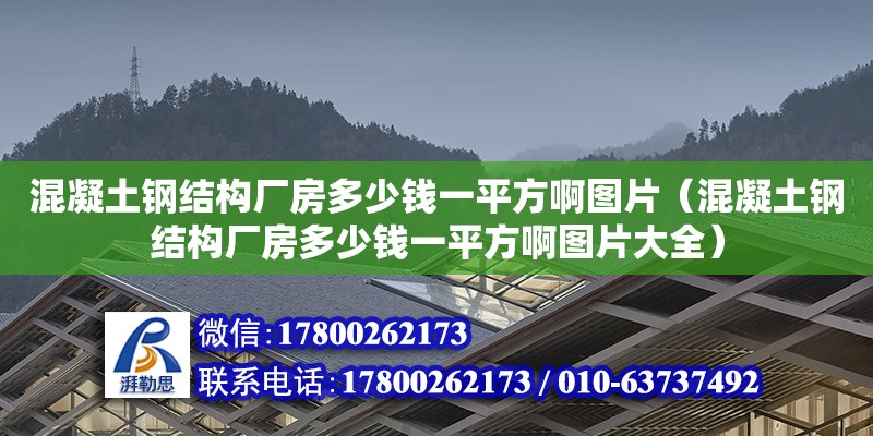 混凝土钢结构厂房多少钱一平方啊图片（混凝土钢结构厂房多少钱一平方啊图片大全）