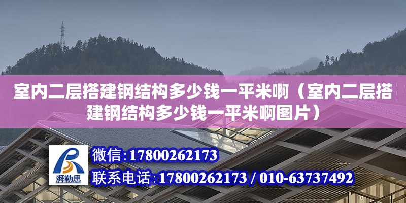 室内二层搭建钢结构多少钱一平米啊（室内二层搭建钢结构多少钱一平米啊图片） 结构污水处理池设计