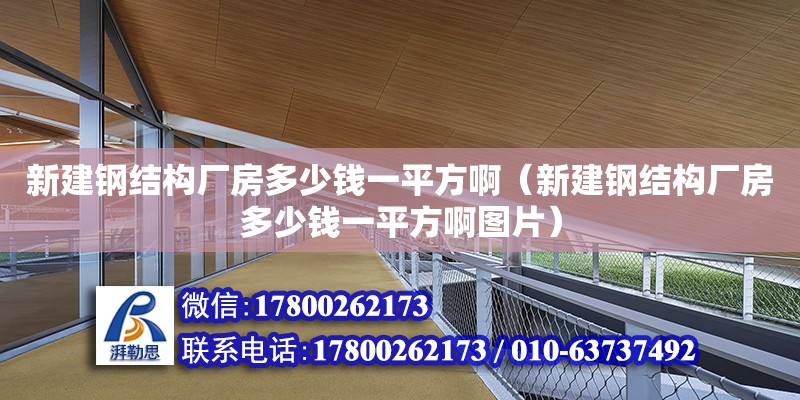 新建钢结构厂房多少钱一平方啊（新建钢结构厂房多少钱一平方啊图片）