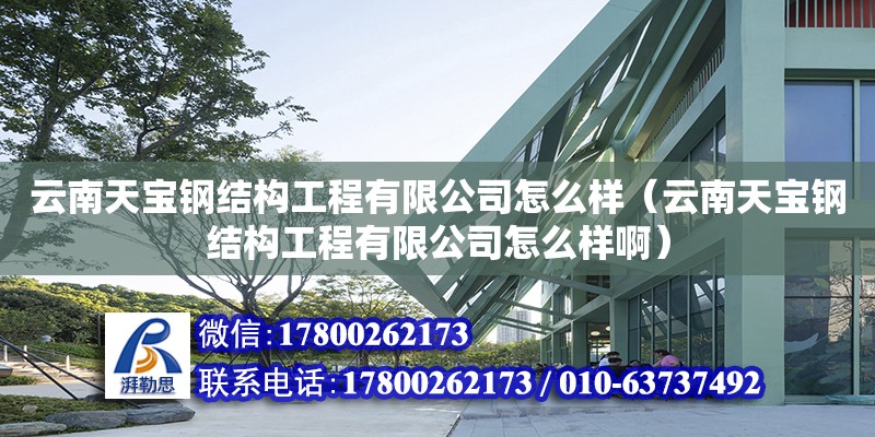 云南天宝钢结构工程有限公司怎么样（云南天宝钢结构工程有限公司怎么样啊）