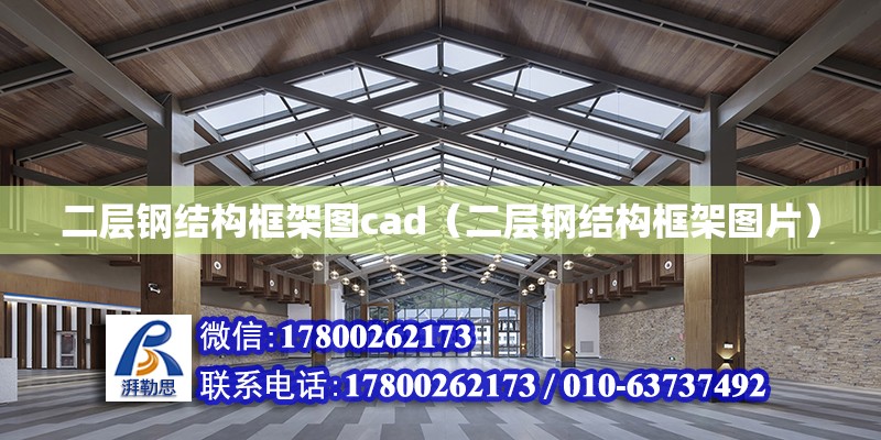 二层钢结构框架图cad（二层钢结构框架图片）