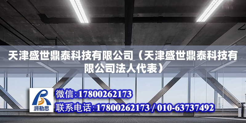 天津盛世鼎泰科技有限公司（天津盛世鼎泰科技有限公司法人代表） 全国钢结构厂