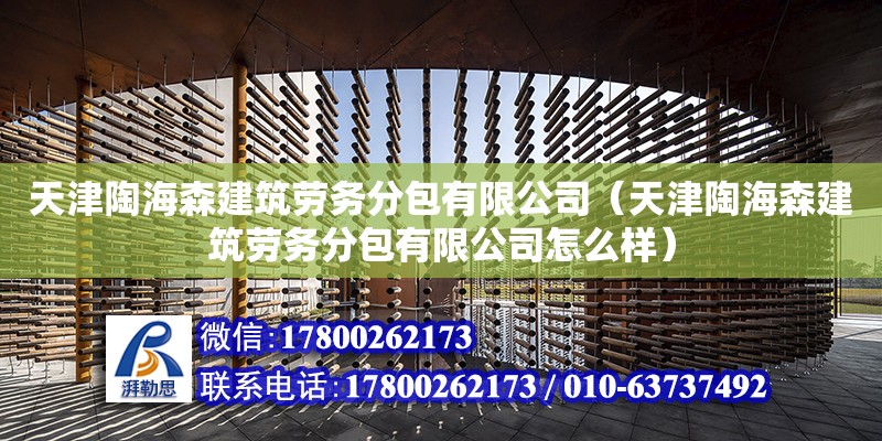 天津陶海森建筑劳务分包有限公司（天津陶海森建筑劳务分包有限公司怎么样）