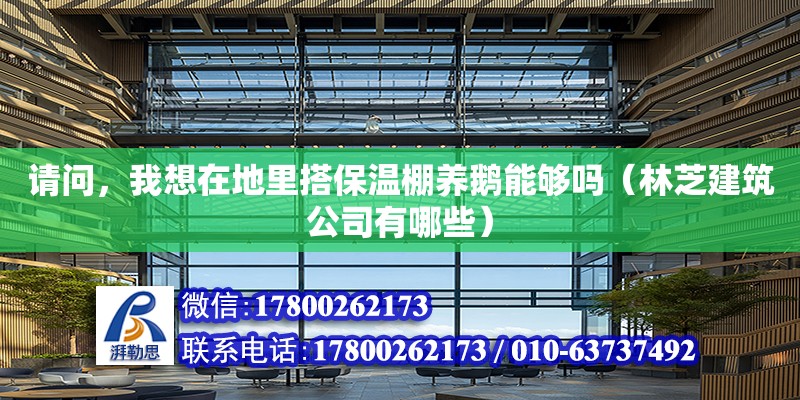 请问，我想在地里搭保温棚养鹅能够吗（林芝建筑公司有哪些） 北京网架设计