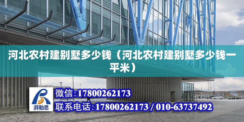 河北农村建别墅多少钱（河北农村建别墅多少钱一平米） 钢结构网架设计