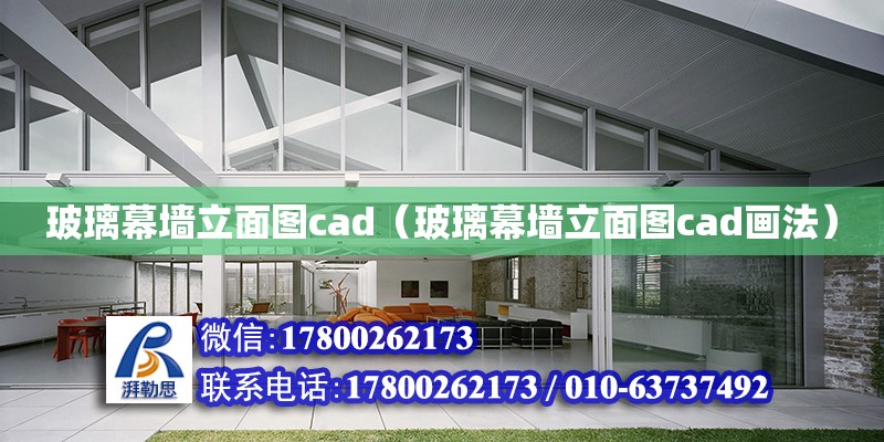 玻璃幕墙立面图cad（玻璃幕墙立面图cad画法）