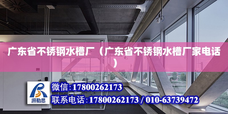 广东省不锈钢水槽厂（广东省不锈钢水槽厂家电话）