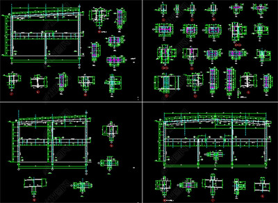钢结构厂房结构图纸（钢结构厂房结构图纸是指导钢结构厂房设计和施工的重要文件）