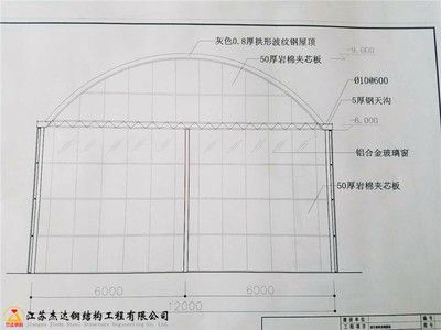 钢结构屋顶图纸（钢结构屋顶施工流程详解）