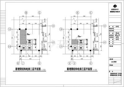 钢结构电梯施工图（钢结构电梯施工图案例分析）