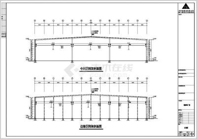 二层钢结构框架图cad（二层钢结构框架图cad资源）