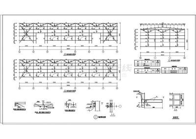跨度24米钢构简易图纸（寻找跨度24米的钢构简易图纸）