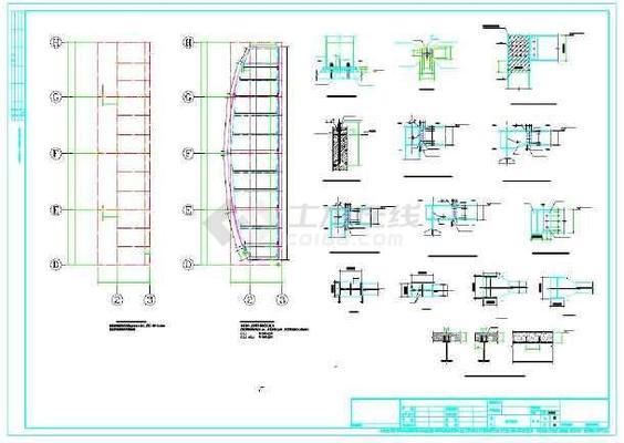 舞台钢构搭建设计图纸