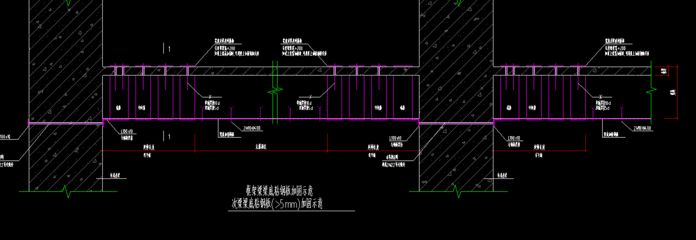 梁粘钢加固集中标注（梁加固钢筋标注规范）