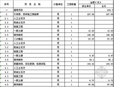 钢结构预算造价