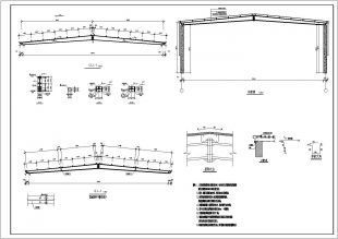 钢结构厂房设计图（钢结构厂房设计图基本要素）