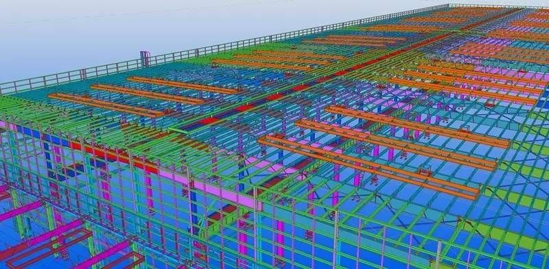 3d3s网架整体建模（cad模型转换）