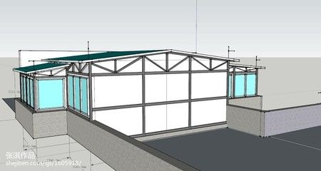 钢结构屋顶效果图