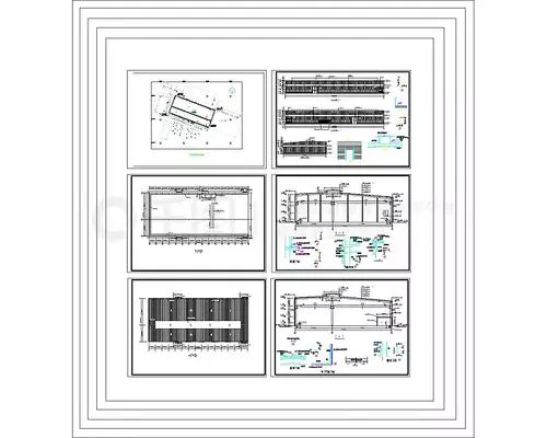 钢结构厂房图纸电子版（钢结构厂房图纸电子版图纸通常包括以下几个方面的内容）