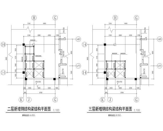 钢结构电梯框架图（钢结构电梯框架图图纸）