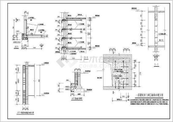 砌筑墙体加固识图（常见的砌筑墙体加固方法及其识图要点）