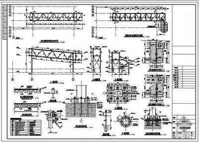 桁架设计图集大全
