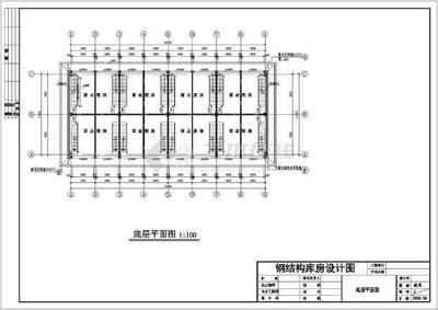 钢结构 平面图（cad钢结构平面图符号解读钢结构施工图参数详解）