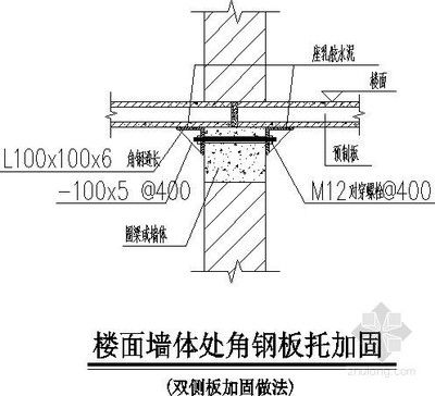 钢板加固墙体可采用的方法