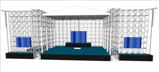 舞台钢构搭建设计图（舞台钢构搭建设计图包括哪些内容）