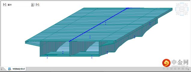 迈达斯钢箱梁建模（spc导出到midas考虑结构特点进行建模）