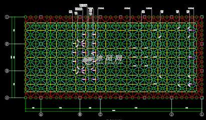 网架结构施工图 钢结构跳台设计 第4张