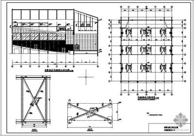 舞台钢结构施工图