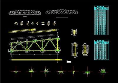 钢结构课设图（如何看懂钢结构课设图）