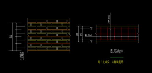 砌体墙怎么加钢筋视频（砌体墙怎么加钢筋）