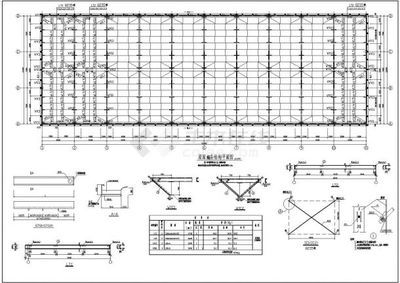 钢结构房屋 施工图（钢结构房屋的施工图包括哪些内容）