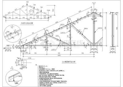 钢屋架施工图的主要内容（钢屋架施工图中的荷载计算方法钢屋架施工图的常见问题解析）